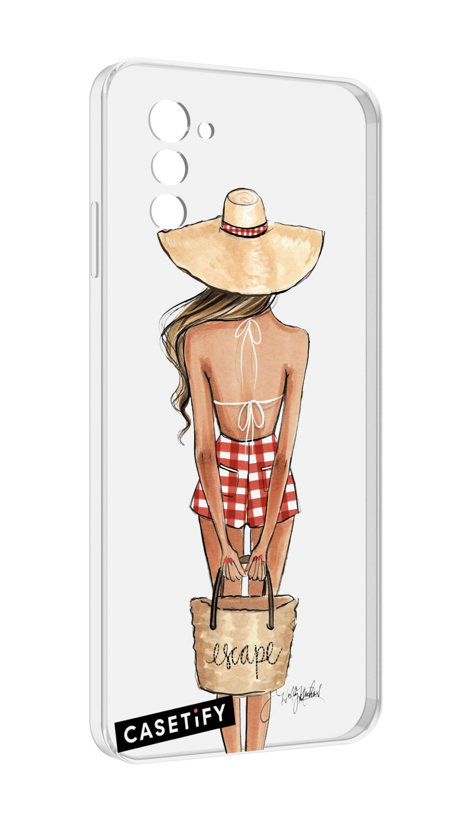 

Чехол MyPads CASETiFY женский для UleFone Note 12 / Note 12P, Прозрачный, Tocco