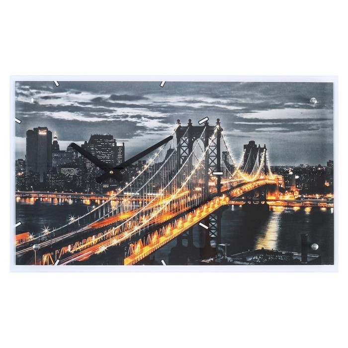 

Сюжет прямоугольные, "Манхэттенский мост", 35х60 см