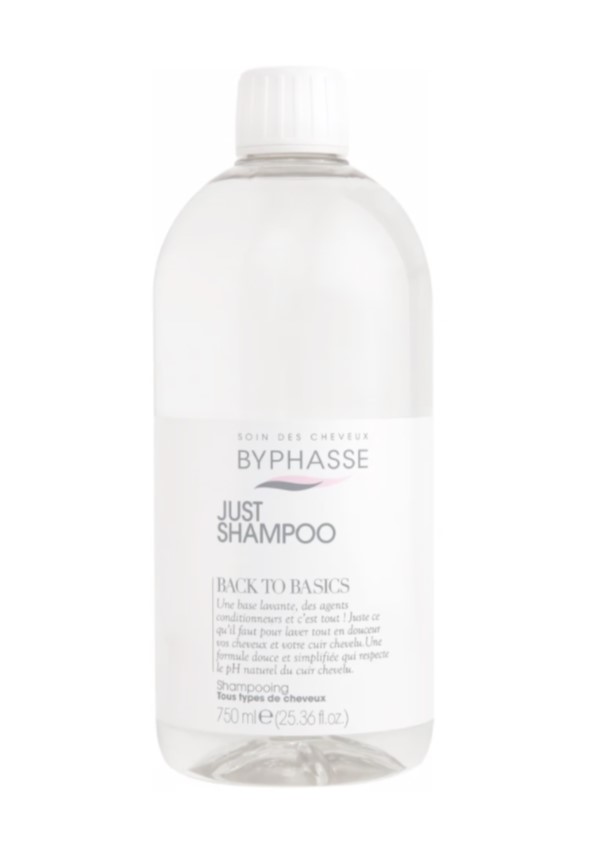 фото Шампунь для волос byphasse back to basics just shampoo 750 мл