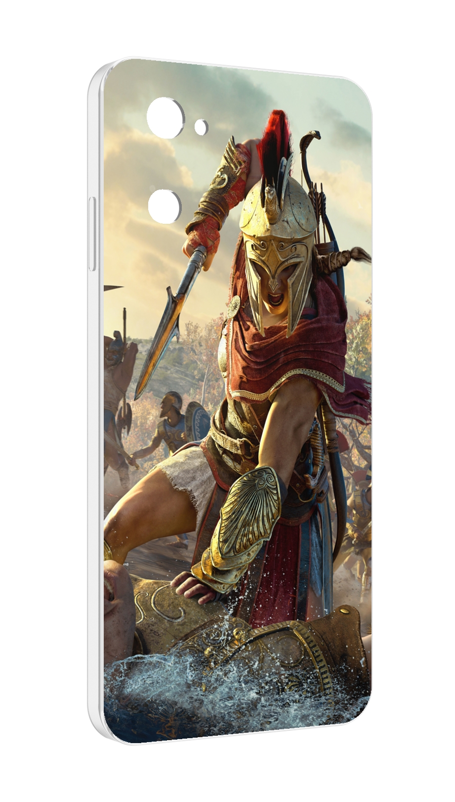 

Чехол MyPads Assassin's Creed Odyssey Kassandra мужской для UleFone Note 12 / Note 12P, Прозрачный, Tocco