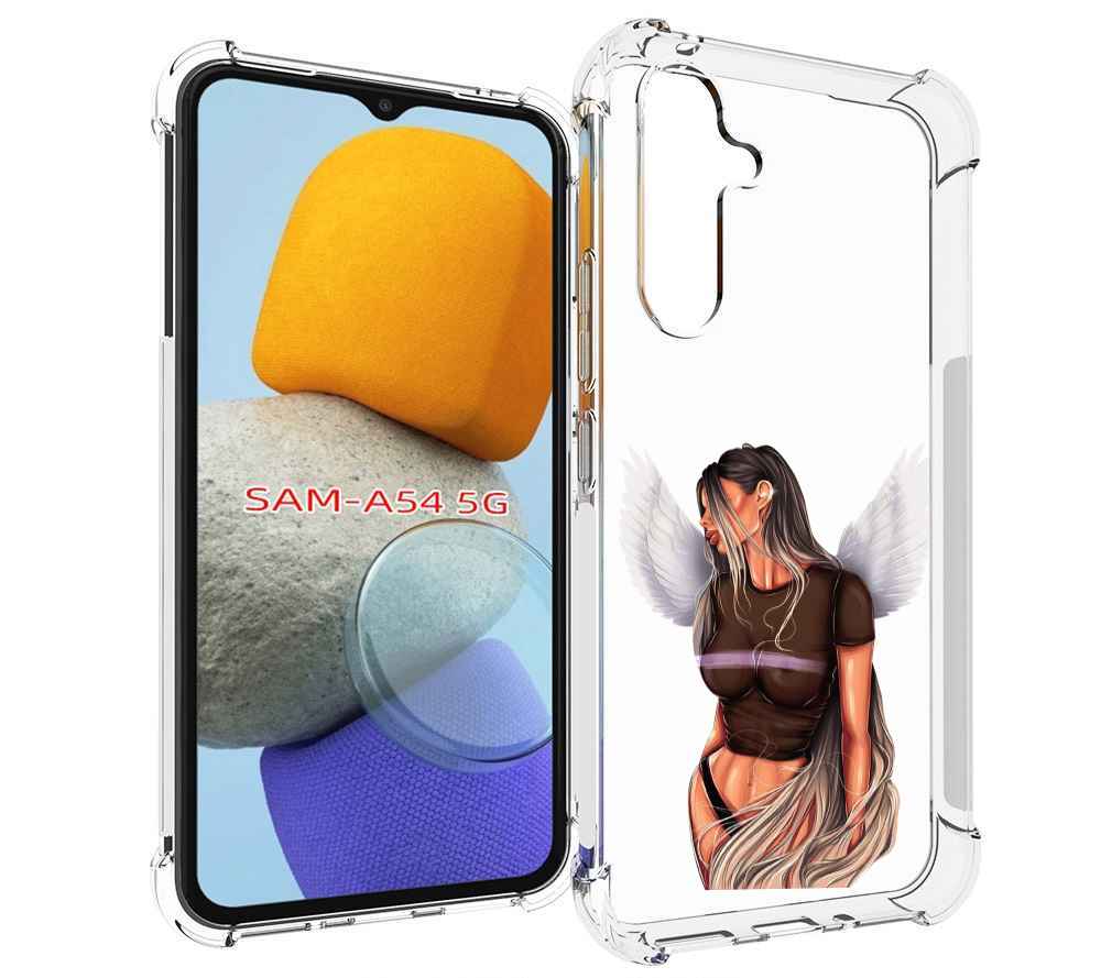 

Чехол MyPads девушка-ангел-с-крыльями женский для Samsung Galaxy A54, Tocco