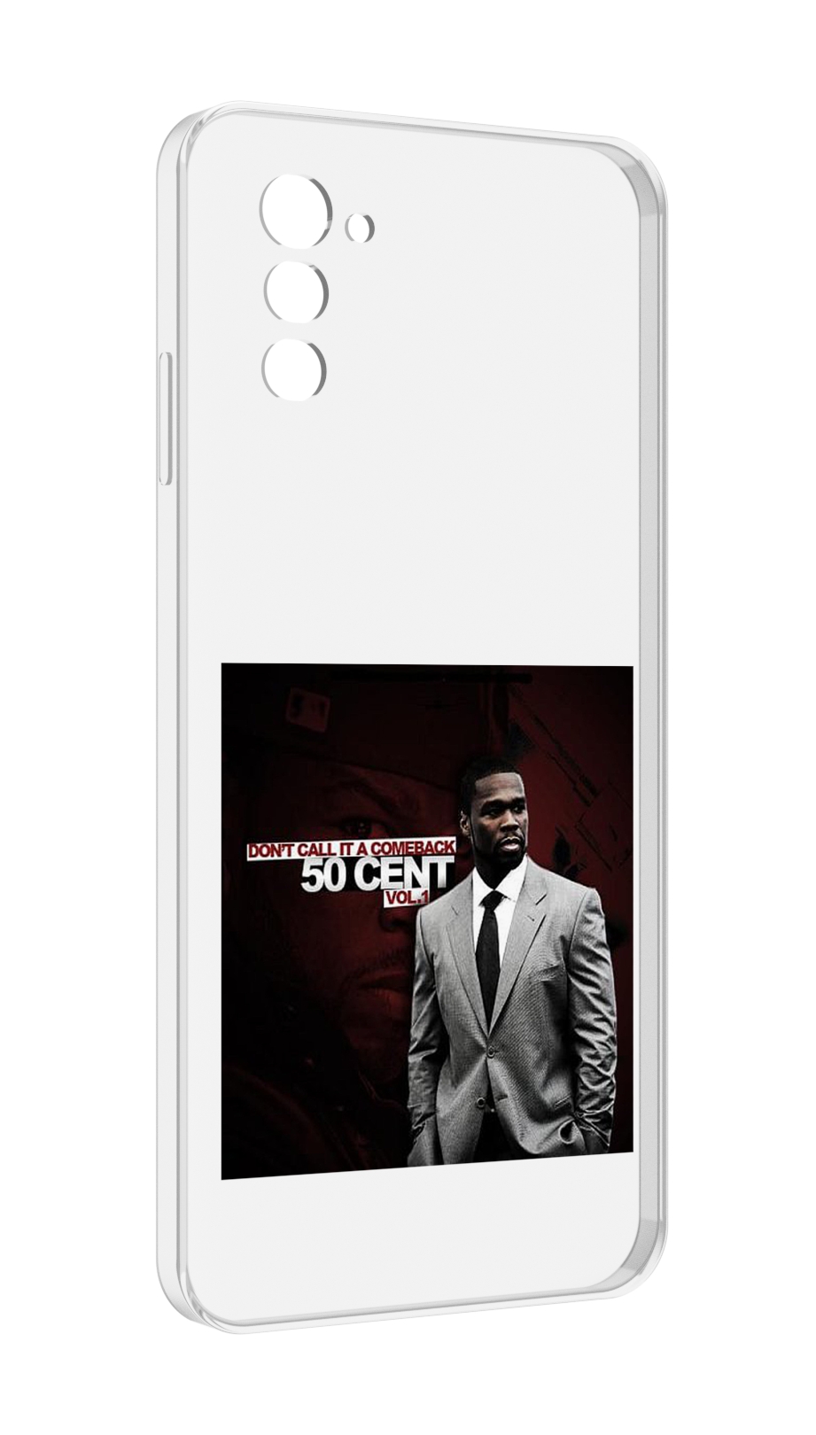 

Чехол MyPads 50 Cent - Dont Call It A Comeback Vol для UleFone Note 12 / Note 12P, Прозрачный, Tocco