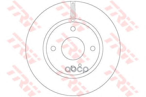 

Диск тормозной ford: fiesta vi 1.0/1.0 Trw DF6399 - TRW арт. DF6399