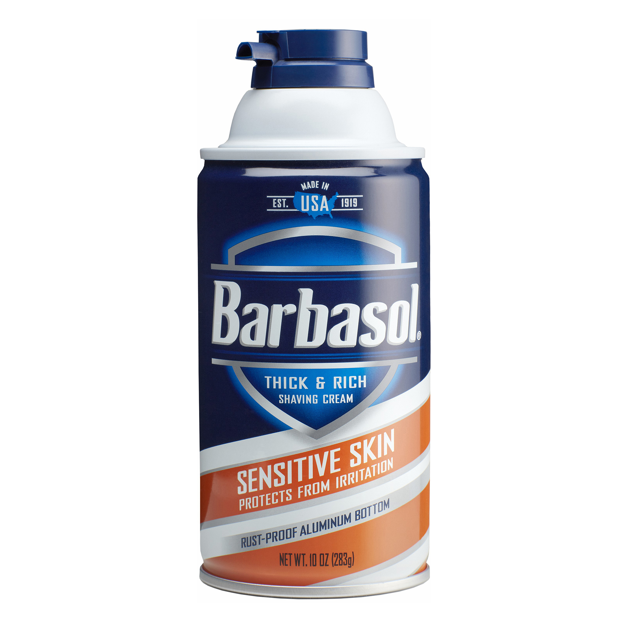 Крем-пена для бритья Barbasol Sensitive Skin увлажняющий мужская 283 мл