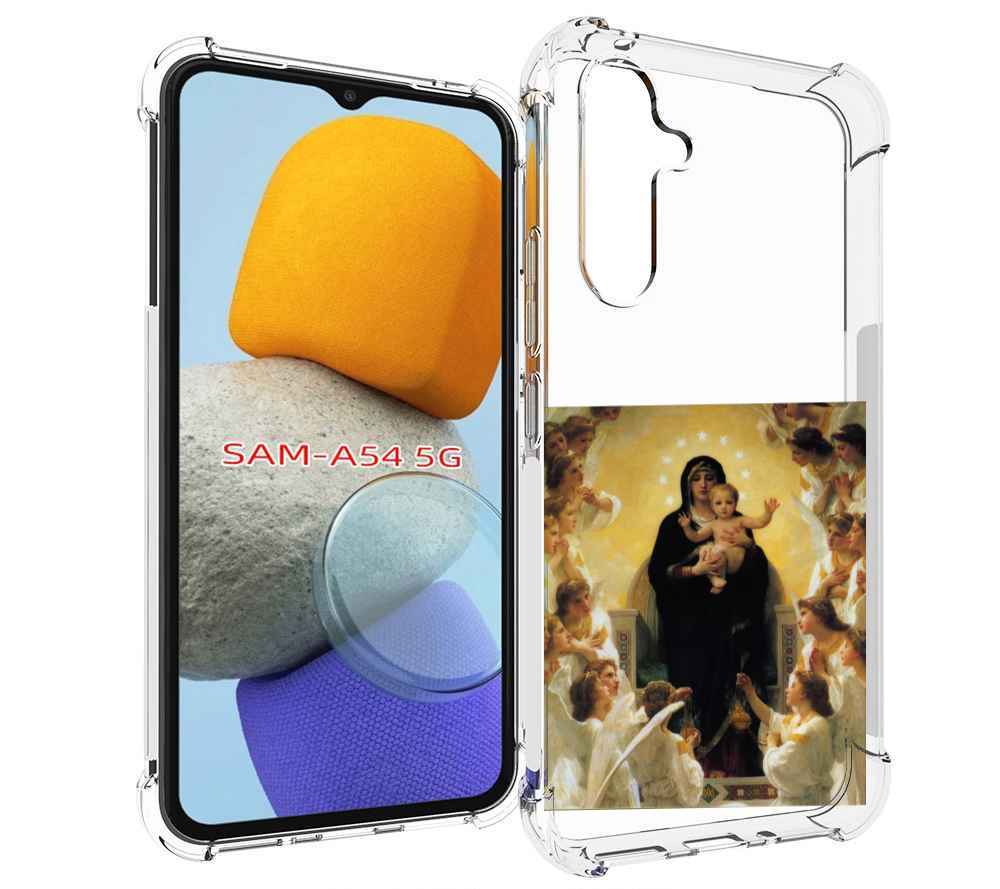 

Чехол MyPads дева-мария для Samsung Galaxy A54, Tocco