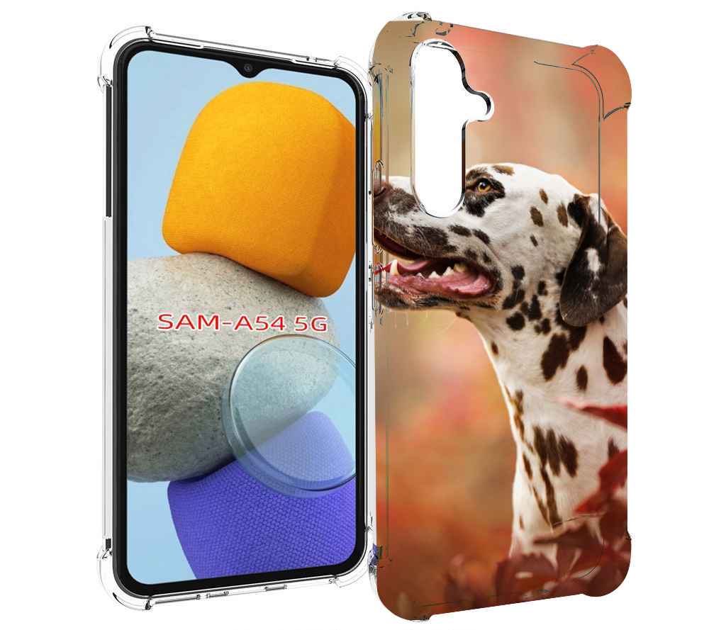 

Чехол MyPads далматин для Samsung Galaxy A54, Tocco