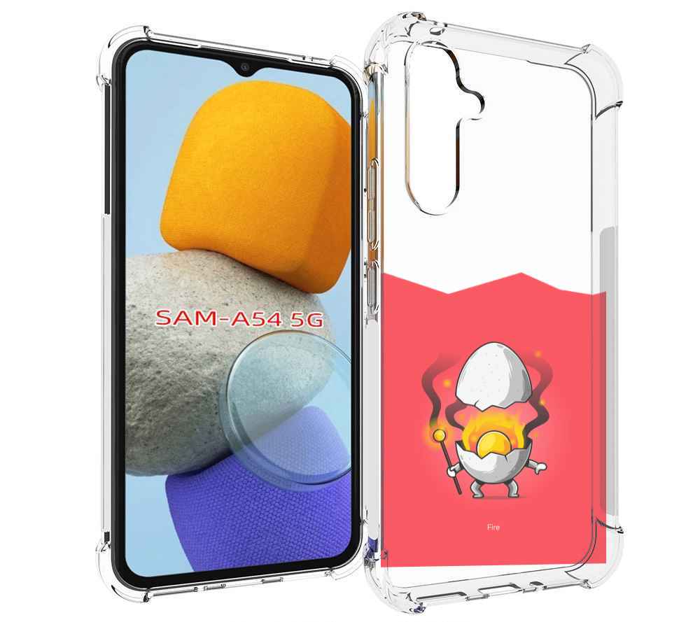 

Чехол MyPads горелое яйцо для Samsung Galaxy A54, Tocco