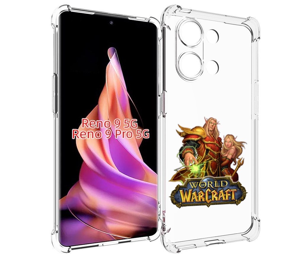 

Чехол MyPads варкрафт2 для Oppo Reno 9/Reno 9 Pro, Прозрачный, Tocco