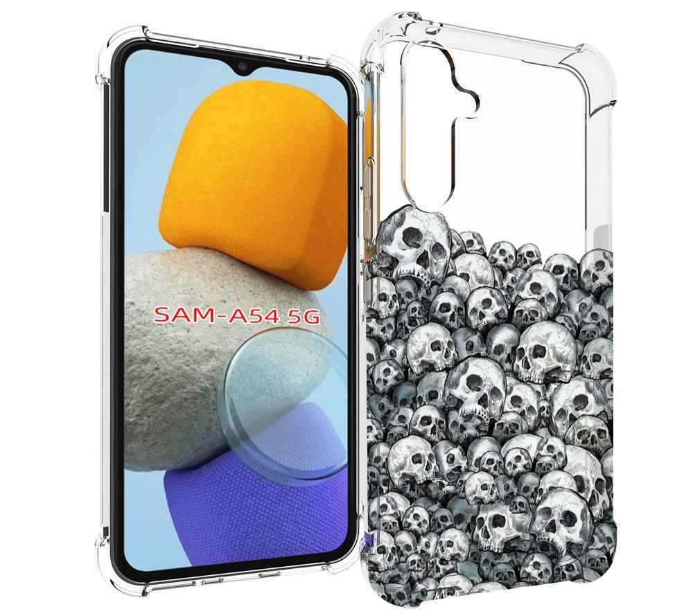 

Чехол MyPads гора из черепов для Samsung Galaxy A54, Tocco