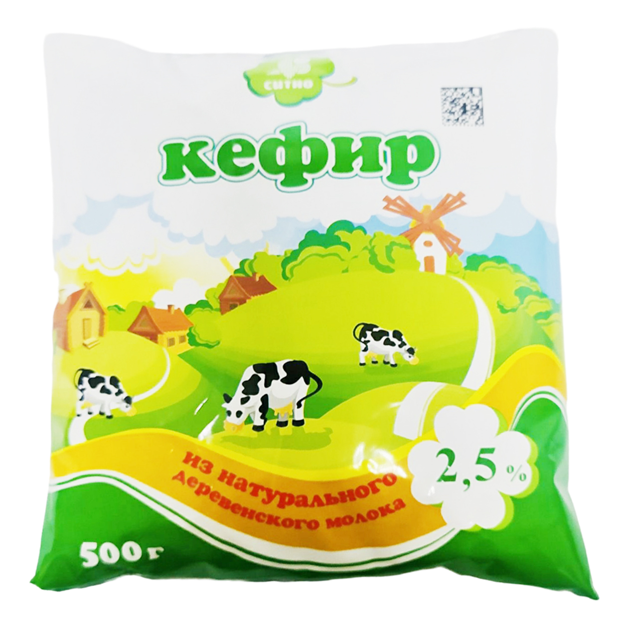 

Кефир Ситно 2,5% 500 мл