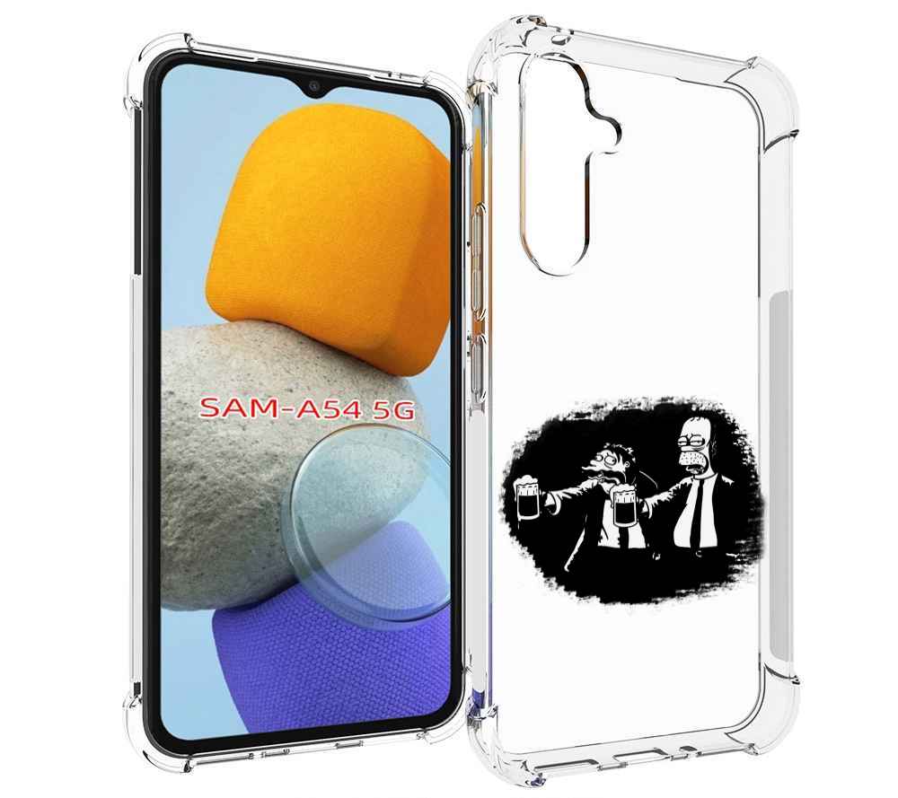 

Чехол MyPads гомер пьет для Samsung Galaxy A54, Tocco