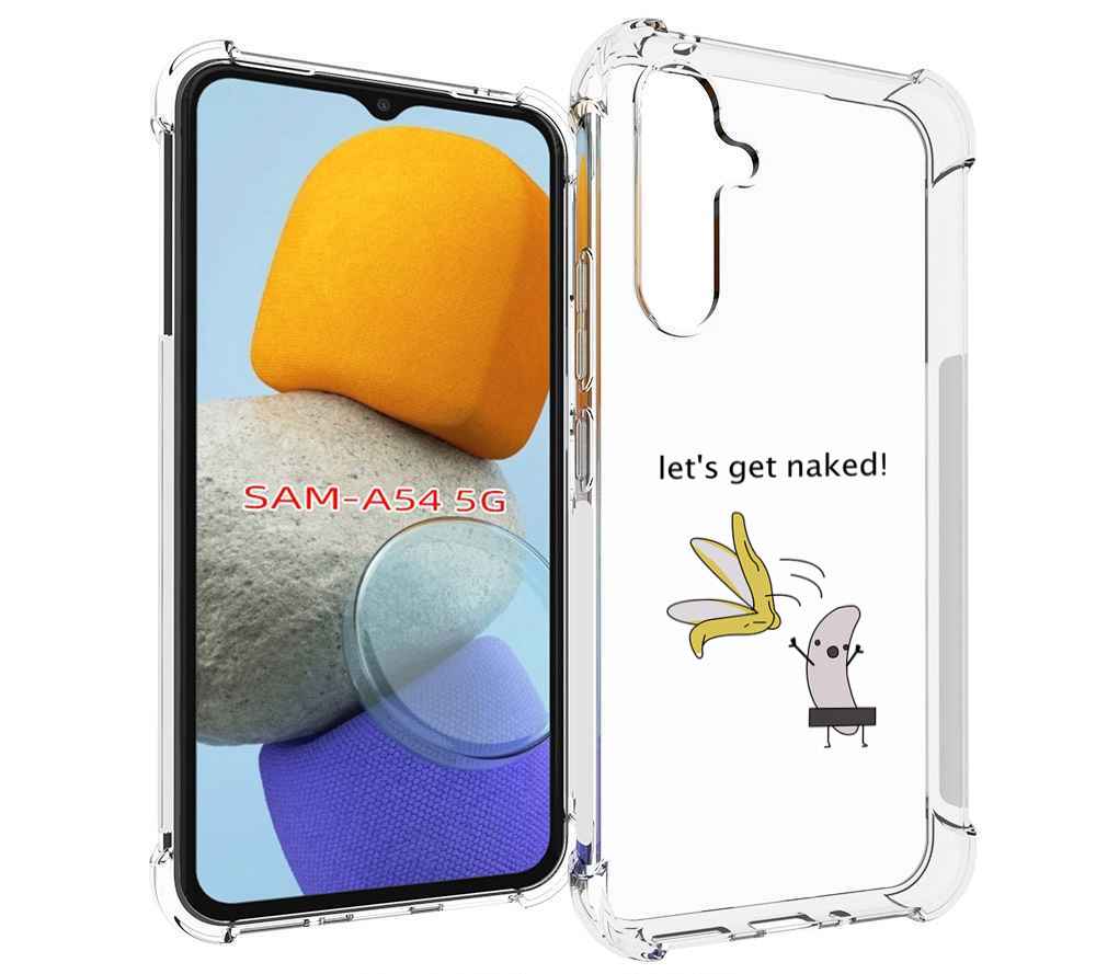 

Чехол MyPads голый-банан для Samsung Galaxy A54, Tocco