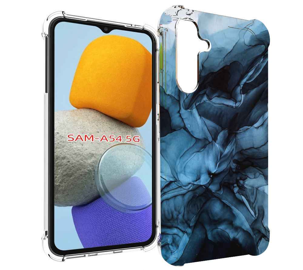 

Чехол MyPads голубой дымок для Samsung Galaxy A54, Tocco