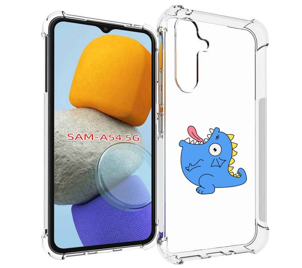 

Чехол MyPads голубая-рыбка для Samsung Galaxy A54, Tocco