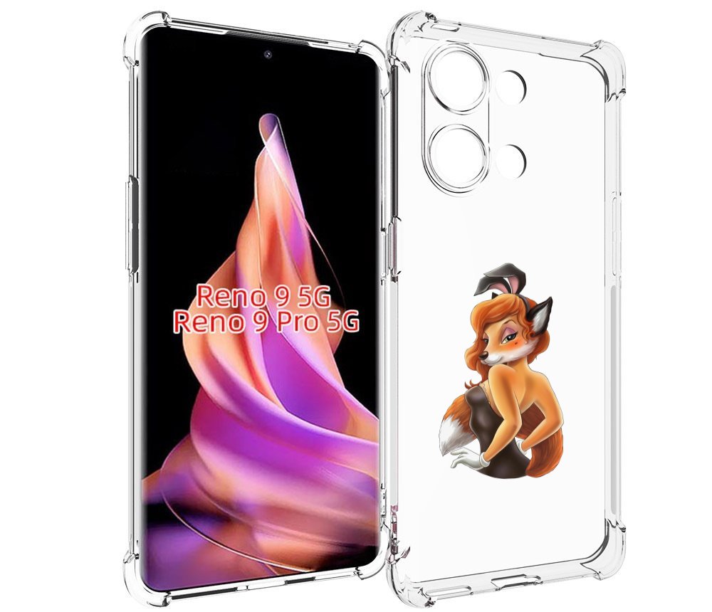 

Чехол MyPads баронесса для Oppo Reno 9/Reno 9 Pro, Прозрачный, Tocco