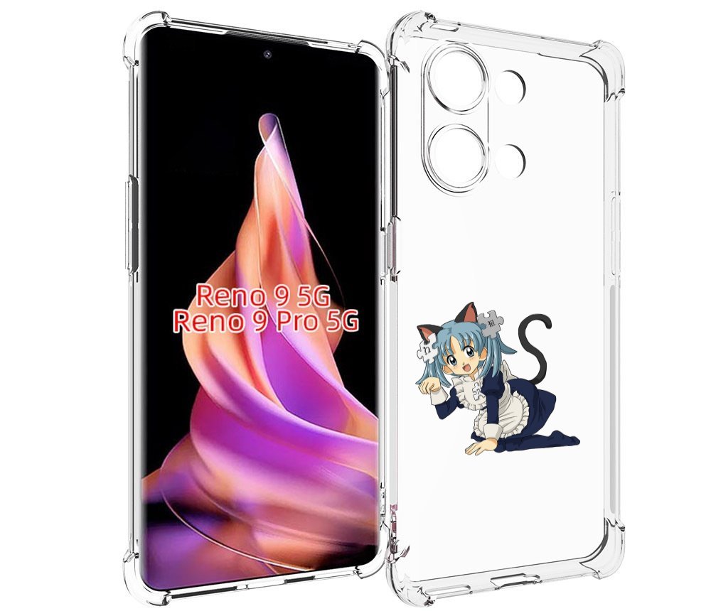 

Чехол MyPads аниме3 для OPPO Reno 9 / Reno 9 Pro, Прозрачный, Tocco