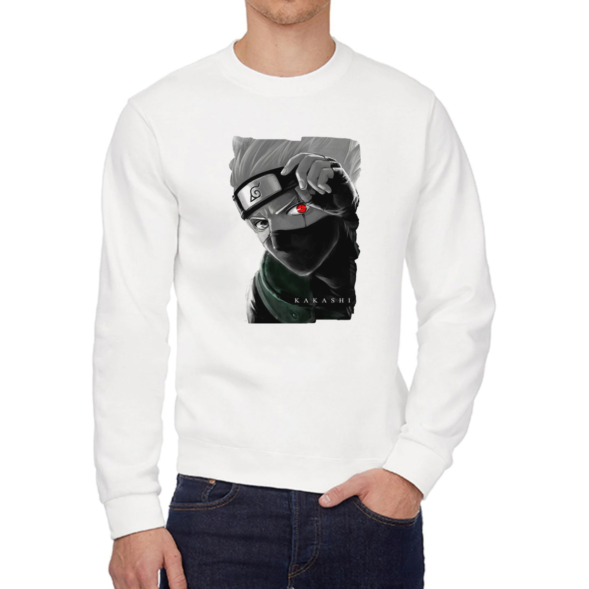 

Свитшот унисекс CoolPodarok W041319 белый 48 RU, 8W041319