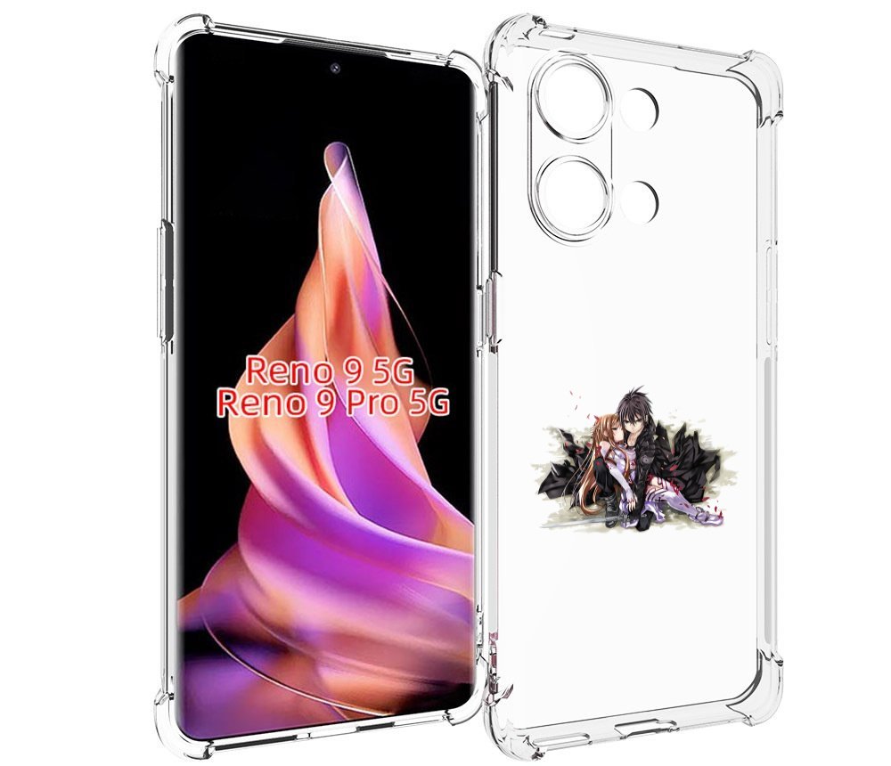 

Чехол MyPads аниме асуна для Oppo Reno 9/Reno 9 Pro, Прозрачный, Tocco