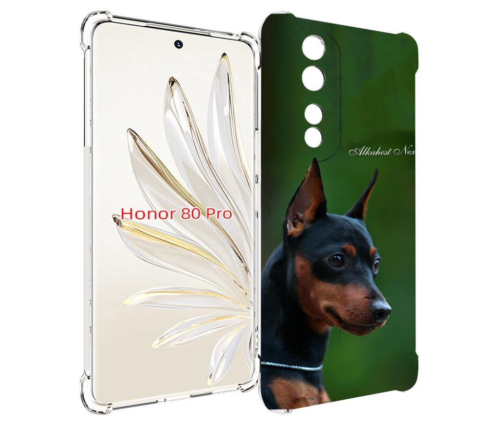 

Чехол MyPads цвергпинчер черпинчер для Honor 80 Pro, Прозрачный, Tocco