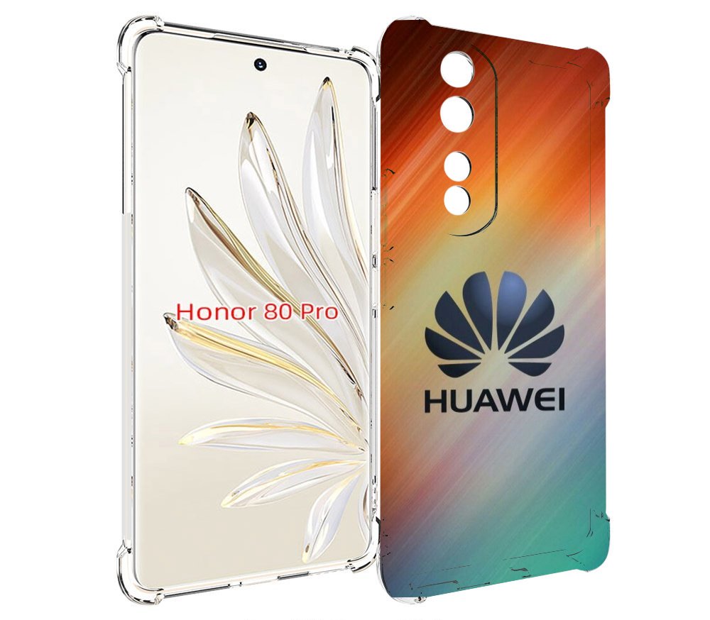 

Чехол MyPads хуавей на фоне сияния для Honor 80 Pro, Прозрачный, Tocco