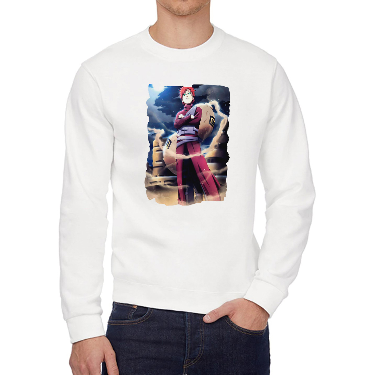 

Свитшот унисекс CoolPodarok W041318 белый 44 RU, 4W041318