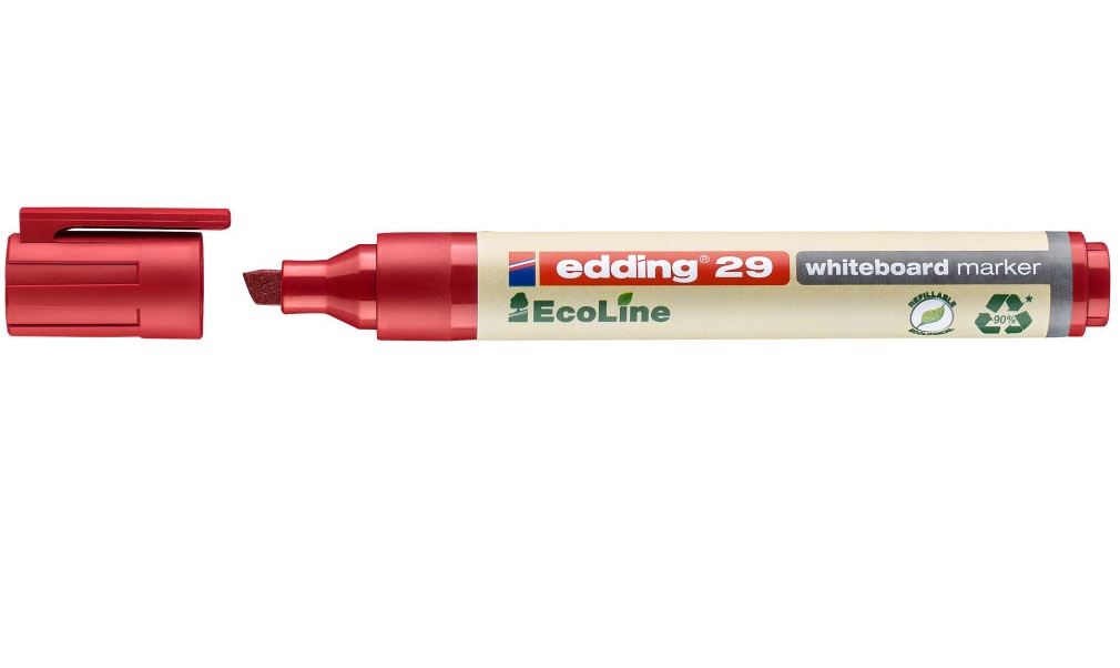 

Маркер для досок Edding 29/2 Ecoline, 1-5 мм, красный, скош. наконеч 1183260