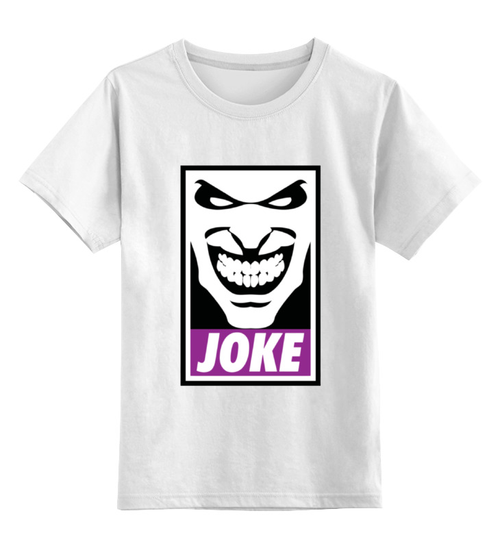

Футболка детская Printio Джокер (joke) цв. белый р. 128, Джокер (joke)