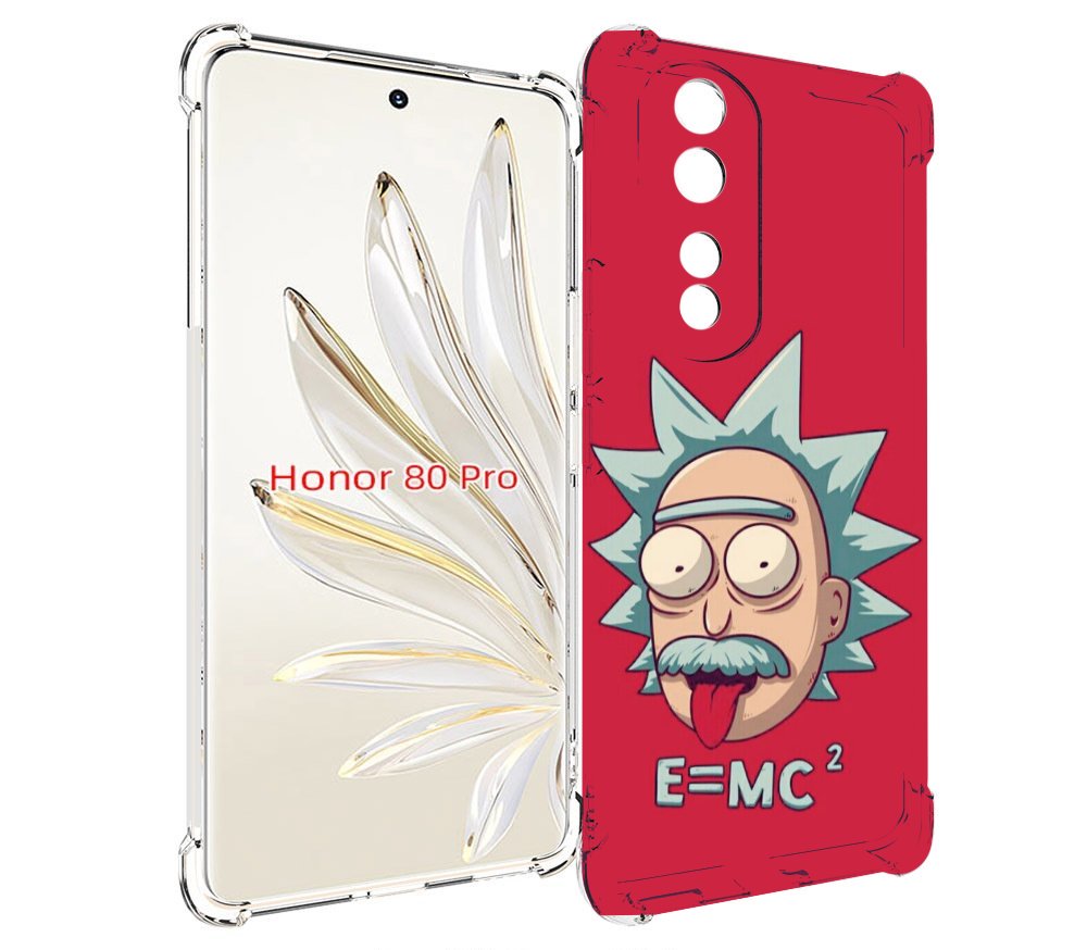 

Чехол MyPads формула энергии для Honor 80 Pro, Прозрачный, Tocco