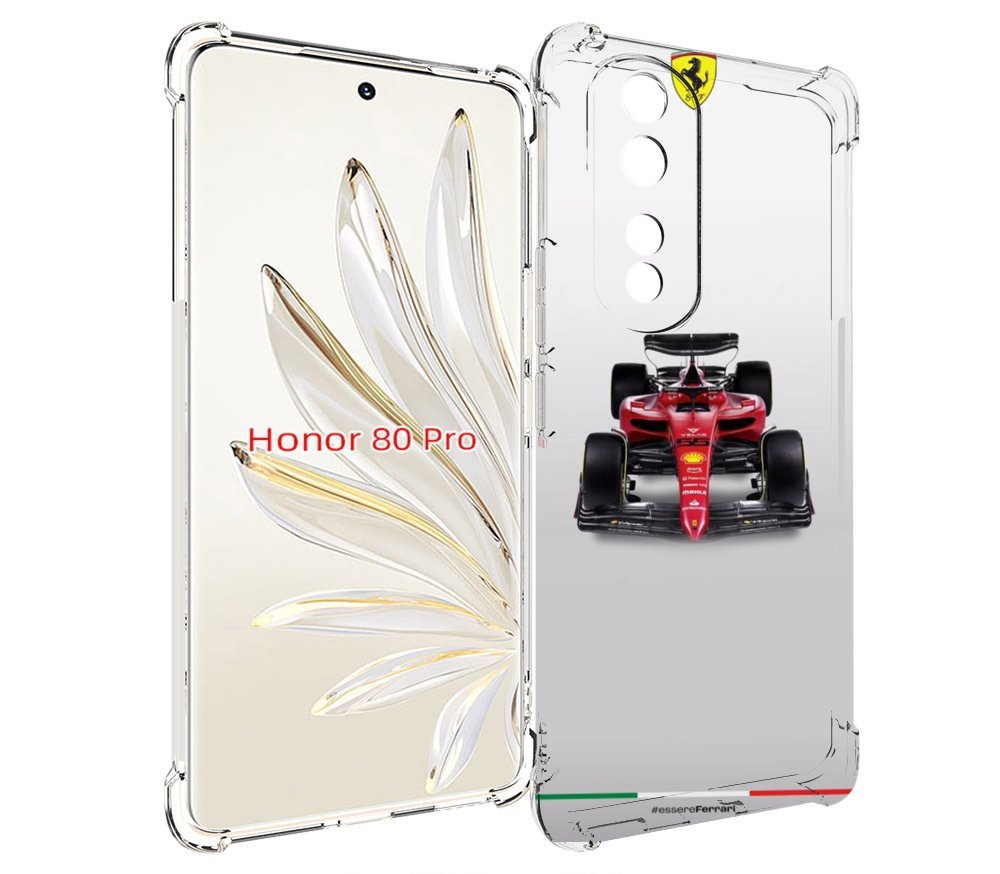 

Чехол MyPads формула 1 феррари для Honor 80 Pro, Прозрачный, Tocco