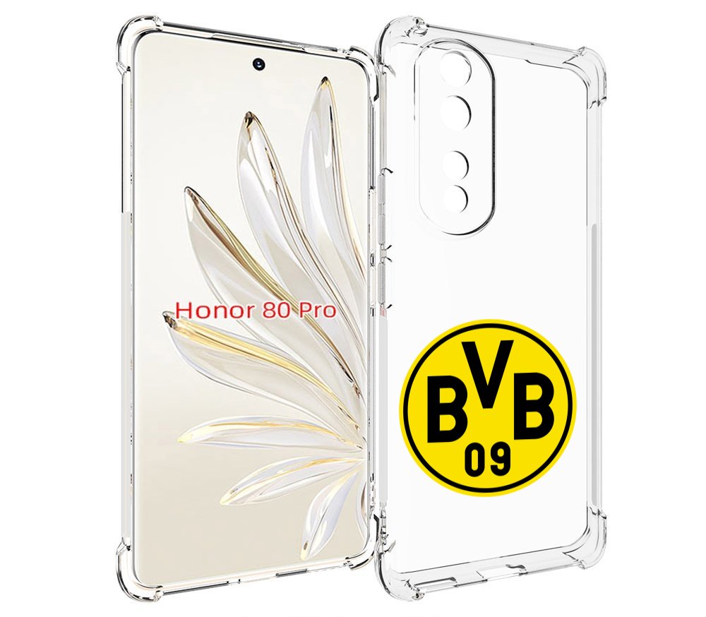 

Чехол MyPads фк-боруссия для Honor 80 Pro, Прозрачный, Tocco
