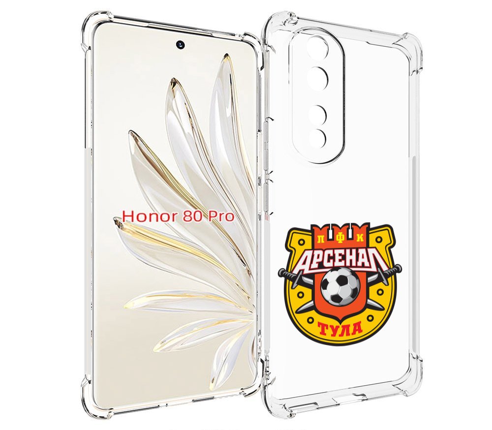 

Чехол MyPads фк-арсенал-тула-2 для Honor 80 Pro, Прозрачный, Tocco