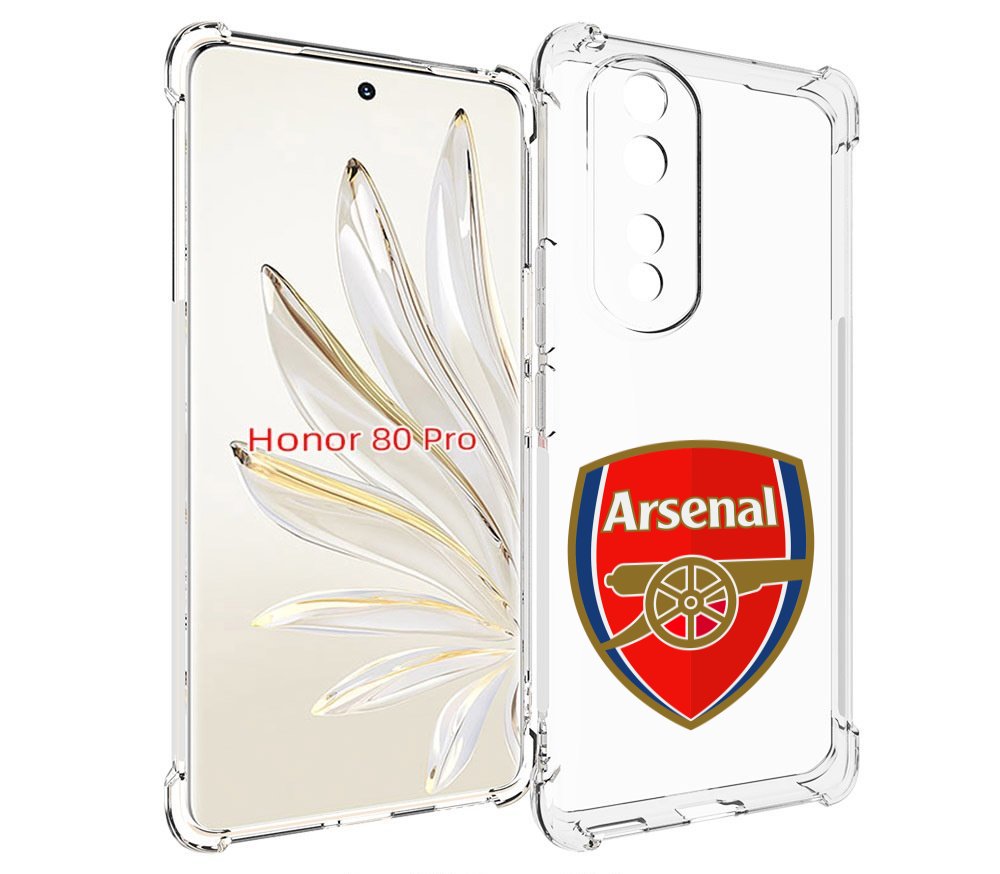 

Чехол MyPads фк-арсенал-2 для Honor 80 Pro, Прозрачный, Tocco