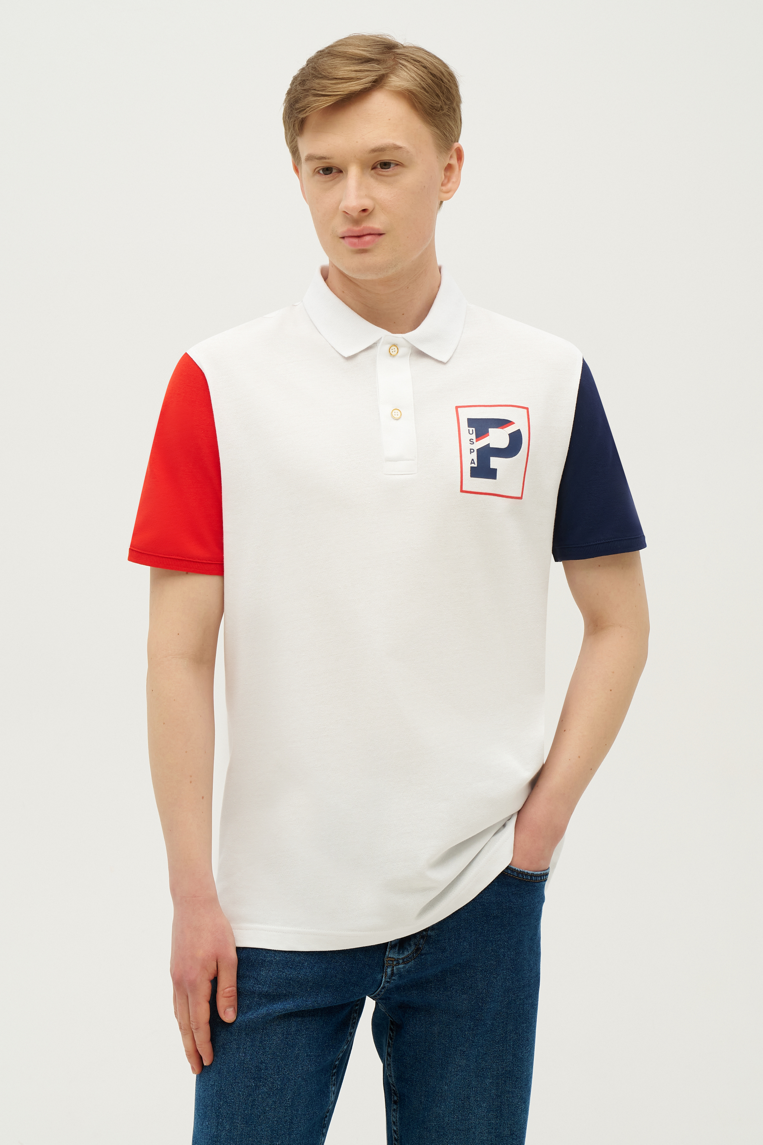 Футболка мужская US POLO Assn G081SZ0110POLO_R белая S 2560₽