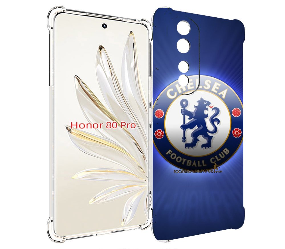 

Чехол MyPads фк челси лондон мужской для Honor 80 Pro, Прозрачный, Tocco