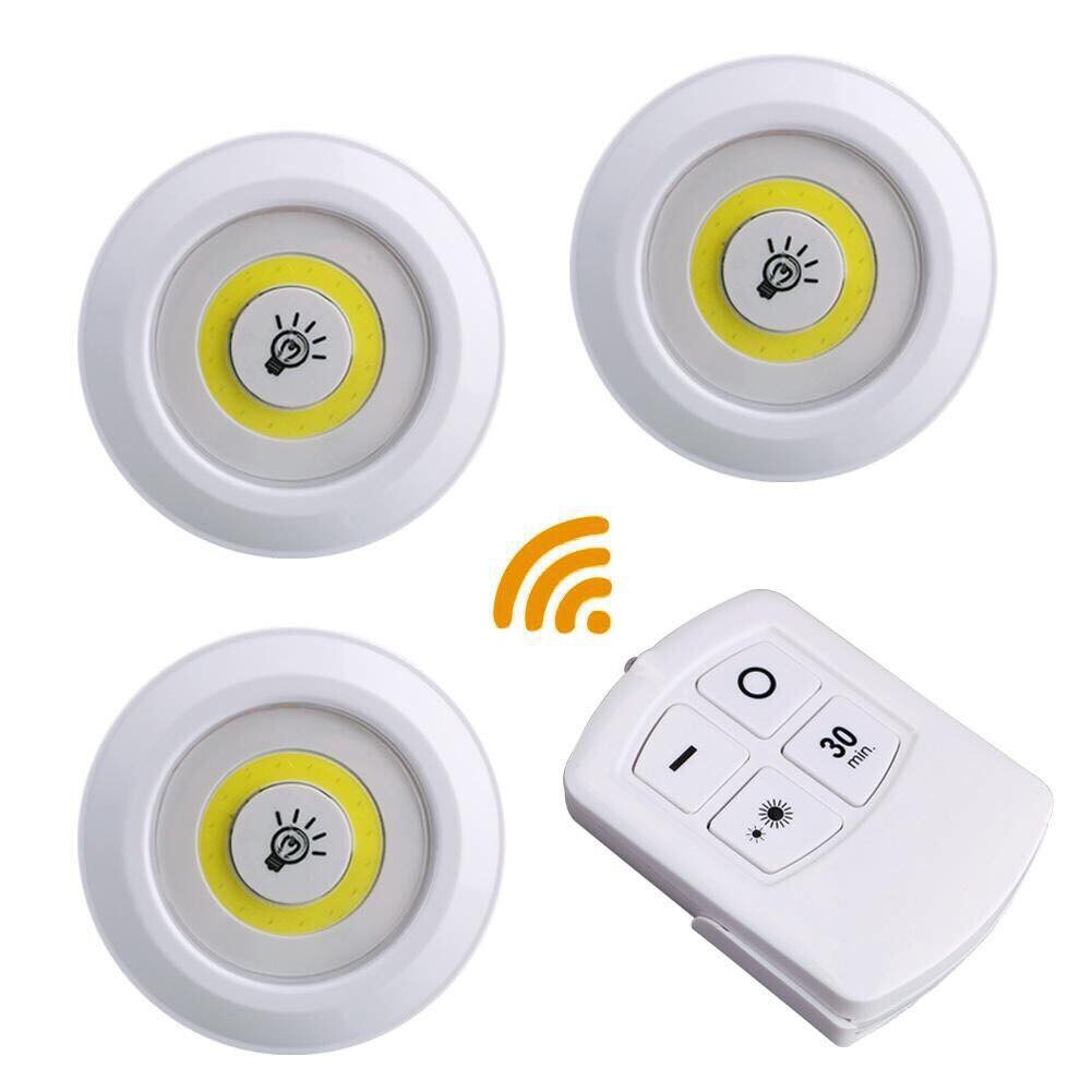 фото Cветодиодный светильник led light with remote control set of 3 goodstore24