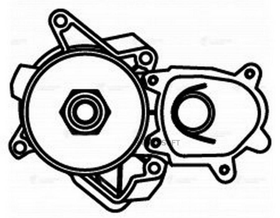 

Насос Водяной Bmw E46/E60/E65/X5 (E53) 2.0D/3.0D LUZAR арт. LWP 2611