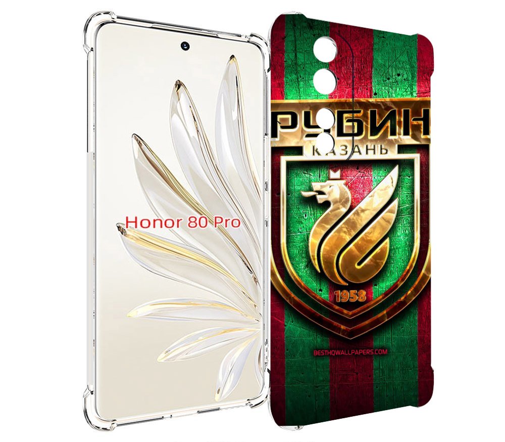 

Чехол MyPads фк рубин казань для Honor 80 Pro, Прозрачный, Tocco