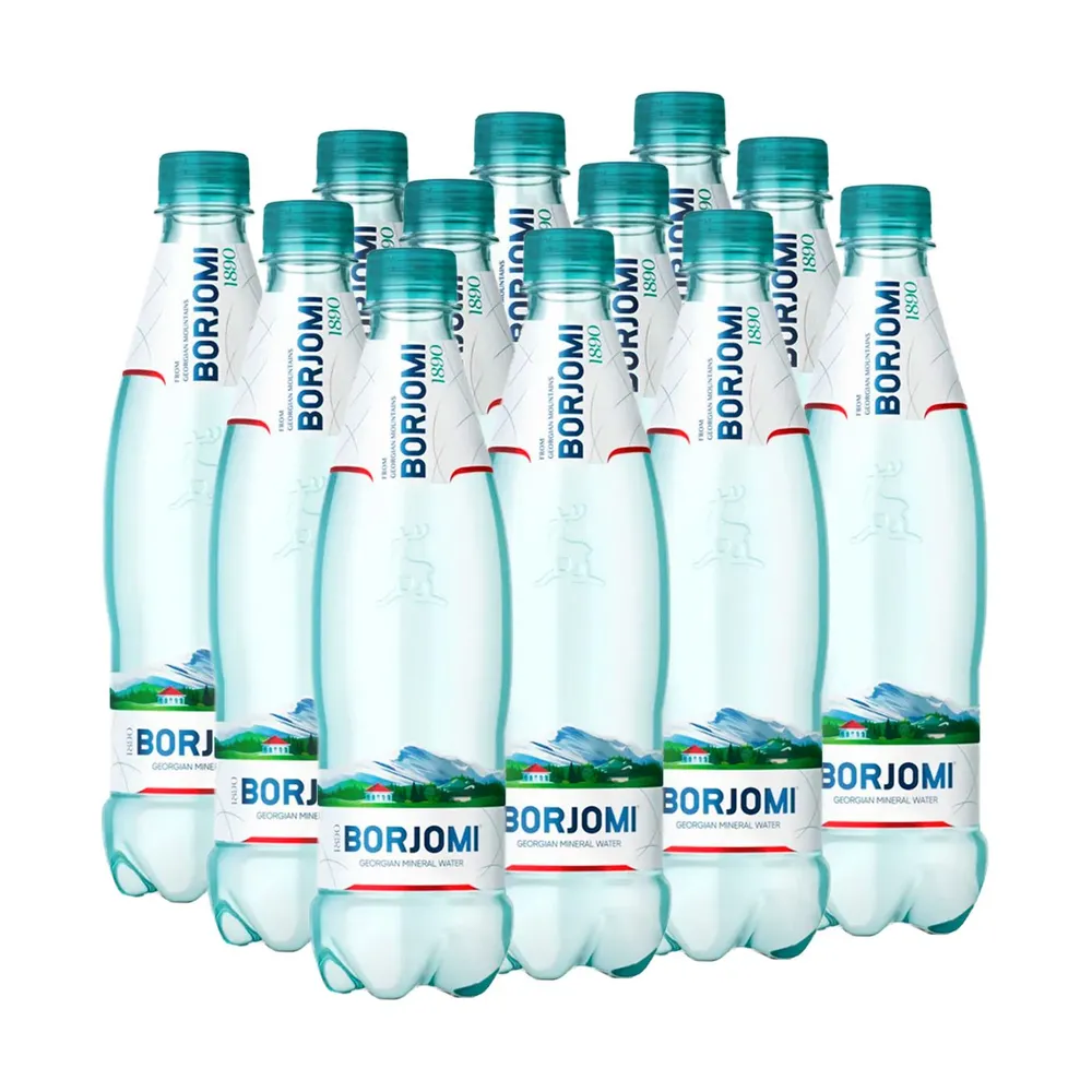 

Минеральная вода Borjomi пэт 0,5, 12 шт