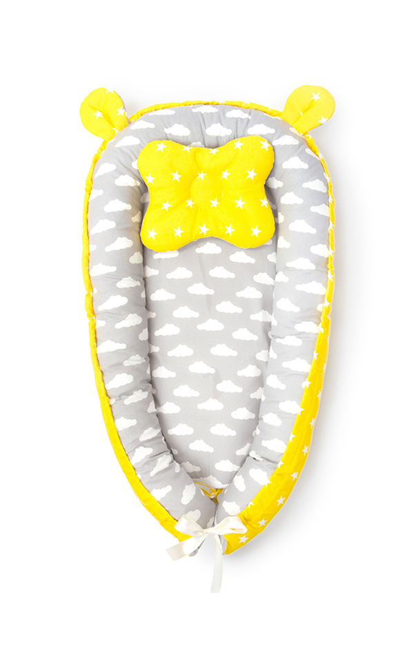 

Кокон-Гнездышко Золотой Гусь "Карамелька" 8373