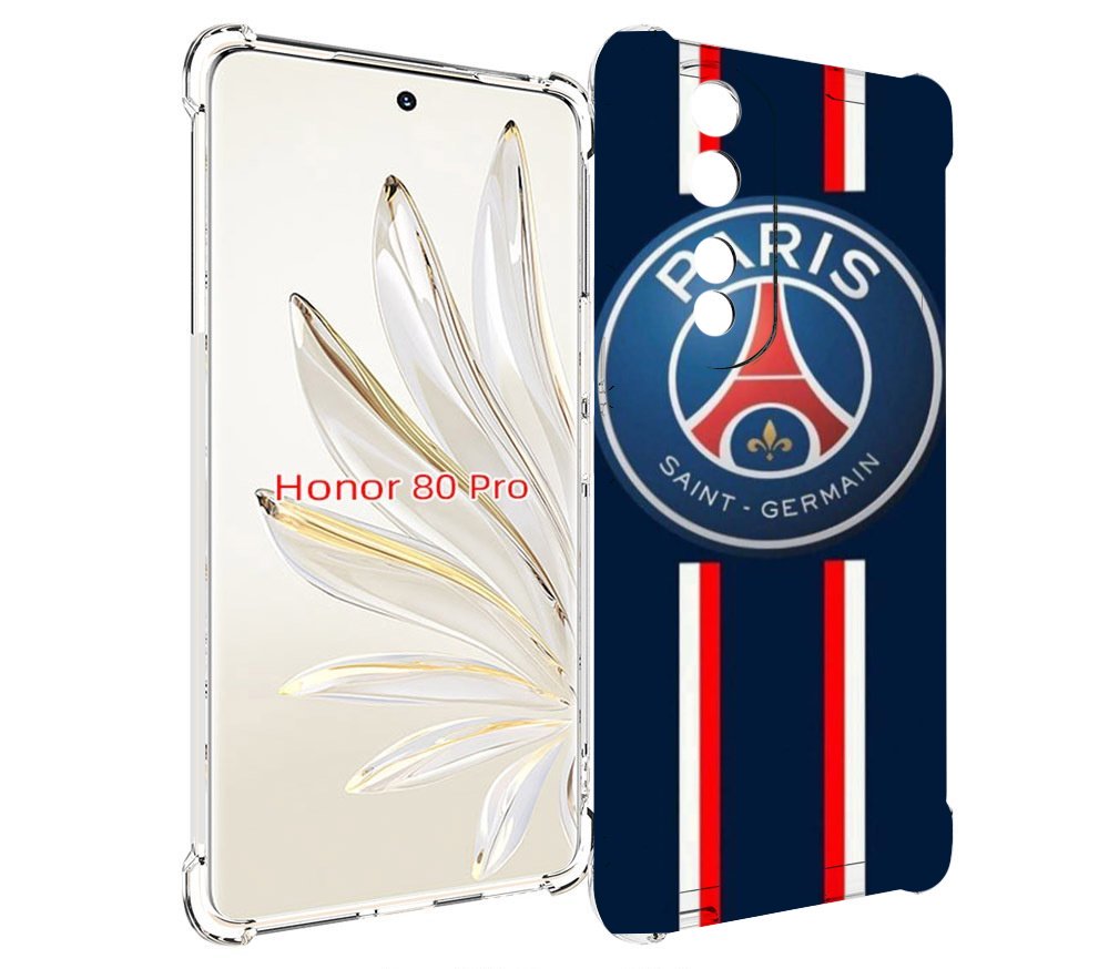 

Чехол MyPads фк псж для Honor 80 Pro, Прозрачный, Tocco