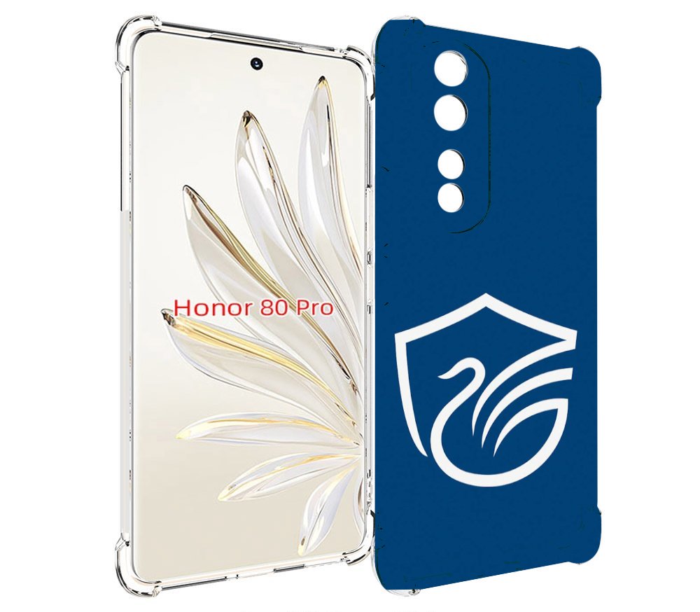 

Чехол MyPads фк олимп долгопрудныи мужской для Honor 80 Pro, Прозрачный, Tocco