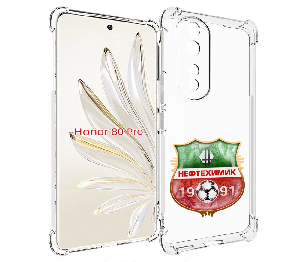 

Чехол MyPads фк нефтехимик нижнекамск для Honor 80 Pro, Прозрачный, Tocco