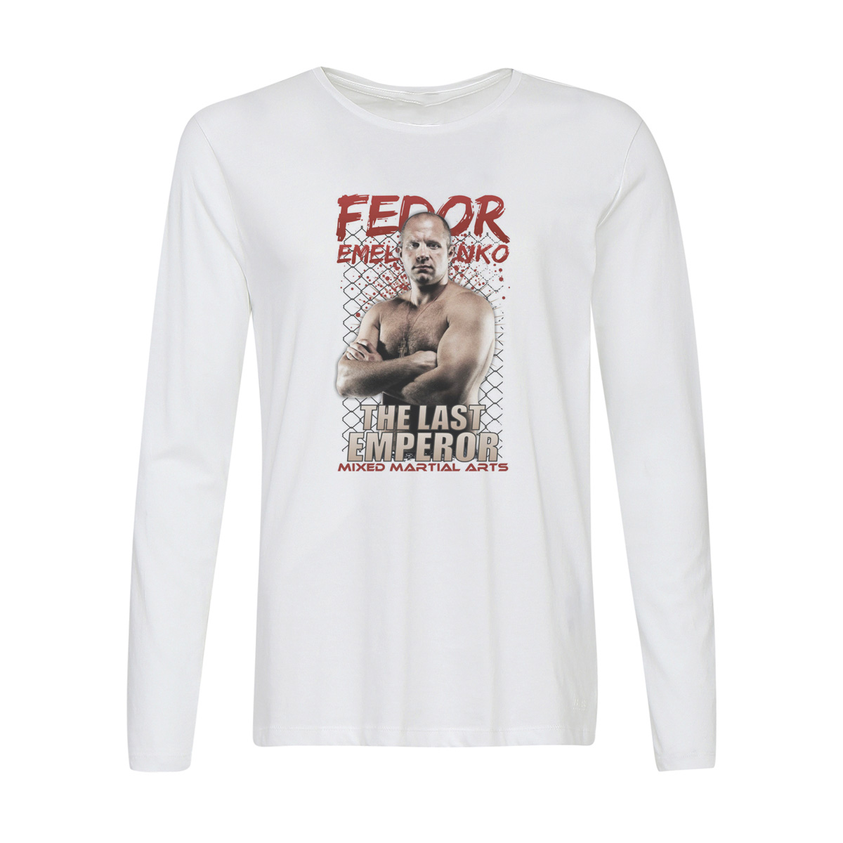 

Лонгслив CoolPodarok Fedor Emelyanenko. The last emperor, 2w015520