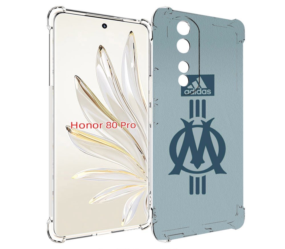 

Чехол MyPads фк марсель для Honor 80 Pro, Прозрачный, Tocco