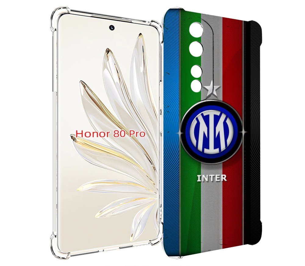 

Чехол MyPads фк интер милан для Honor 80 Pro, Прозрачный, Tocco