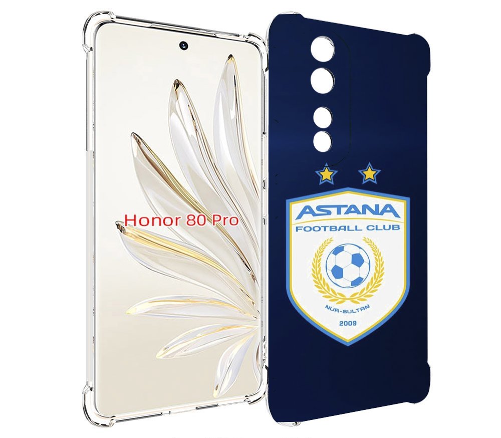

Чехол MyPads фк астана нур султан для Honor 80 Pro, Прозрачный, Tocco