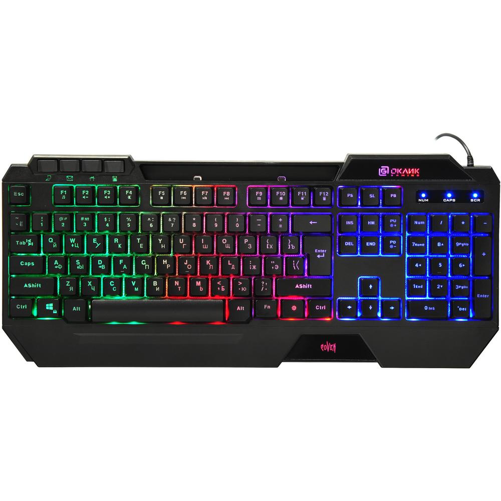 Проводная игровая клавиатура OKLICK 719G Black