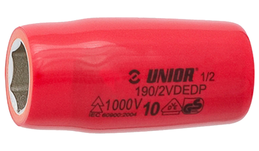 Unior Головка торцевая шестигранная изолированная VDE 1000V 1/2