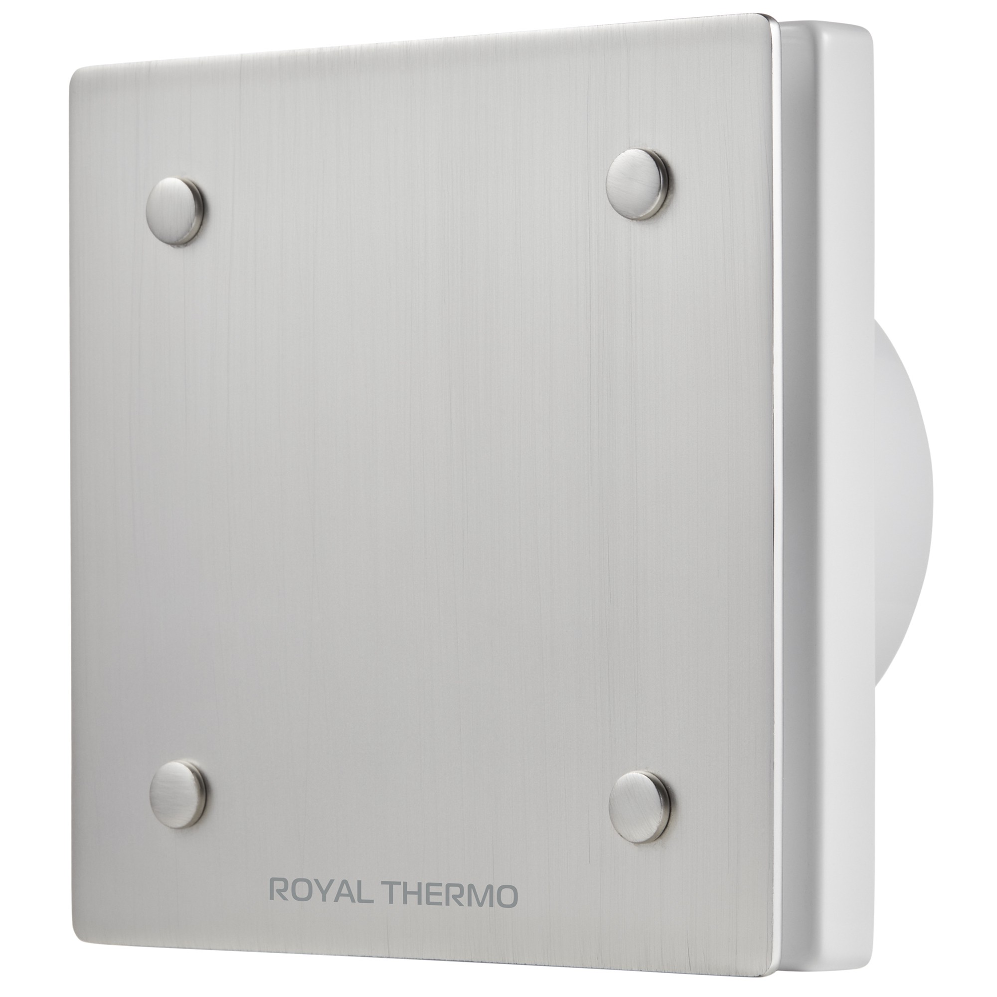 

Вентилятор вытяжной Royal Thermo RAFC 120 Chrome, Серебристый, RAFC