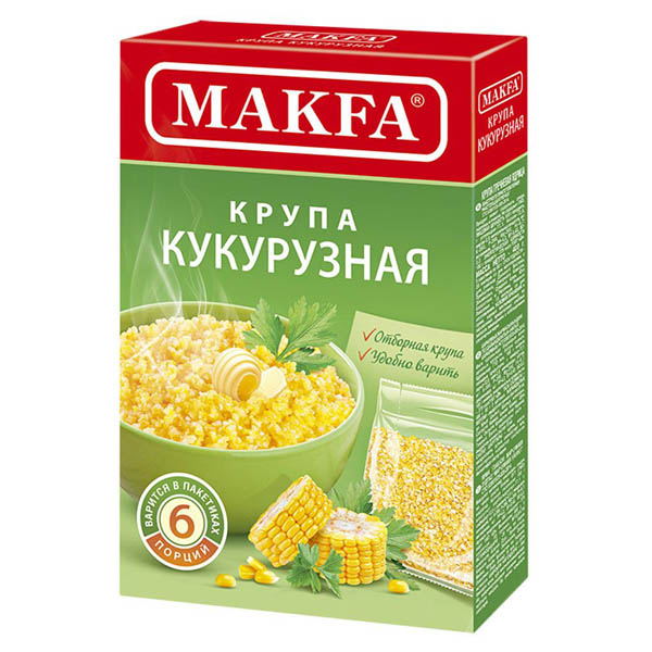 

Крупа кукурузная Makfa в варочных пакетах 400 г